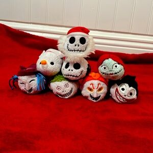 Disney Tsum Tsum Nightmare Before Christmas themed lot of 8